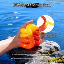 New Crystal Color Twist Fidget Toy, Focus Anxiety Relief Infinite Stress Release Toy, Entertainment & Gift - Multicolor - View 4