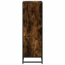 Libreria vidaXL in rovere affumicato, 40x35x107,5 cm, realizzata in legno. - Castano - Visualizzare 5