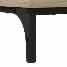 vidaXL Nachttisch Sonoma-Eiche 63,5 x 36 x 61 cm Holzwerkstoff - Braun - Übersicht 10