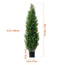 Arbre artificiel - 60-Zoll-A-Gestell (2 Stück) - Voir 10