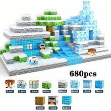 384-680pcs Magnetic Building Blocks, STEM Sensory Toys, Game-Based Magnetic Tiles, Magnetic Cubes, Pixel Cube Creative DIY Toys, Stacking Cubes, STEM Kits, Sensory Training - Multicolor - View 6