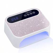 UV LED美甲灯，专业美甲烘干灯，快速固化灯，钻石自动感应器，4档定时设置，凝胶指甲油烘干灯，适用于美甲沙龙和家庭使用 - 白色 - 查看 11