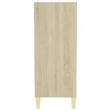Buffet vidaXL Chêne Sonoma 57x35x90 cm Matériau à base de bois - Tabac - Voir 5