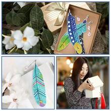 2片/套、3片/套、4片/套、6片/套、8片/套、12片/套钻石画书签，创意书签，树形书签，DIY钻石画书签套装，DIY钻石艺术画书签，全套钻石画书签，适合成人和初学者的手工工艺品，情人节礼物，女士礼物，免费礼物，0美元生日礼物，闺蜜礼物，个性化礼物，母亲节礼物，节日礼物 - 彩色 - 查看 9