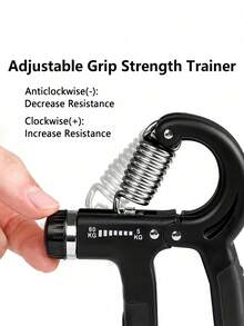 Adjustable Wrist Developer Resistance Grip Trainer Hand Forearm Strengthener With A Resistance Range Of 11 To 132 Pounds (5 To 60 Kilograms) For Men Women Athletes And Physical Exercise Workout Equipment Home Office Camping Gym Essential Accessories - Multicolor - View 3