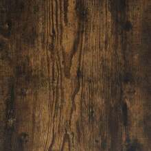 Bibliothèque vidaXL 3 étagères Chêne fumé 60x30x80 cm Matériau à base de bois - Tabac - Voir 8