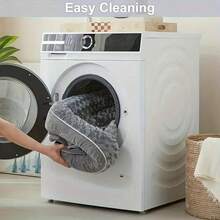 Dog Beds For Extra Large Dogs, Washable, Bolster Sofa Bed With Waterproof Lining & Non-Skid Bottom, Soft For Pet Sleeping, Pet Bed - 灰色 - 查看 7