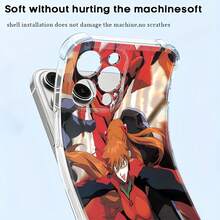 Chica Robot Anime Roja. Esta elegante funda es compatible con los modelos  16, 15, 14 Pro Max, 13, 12, 11, XR y XS Plus. Fabricada en silicona TPU, ofrece protección contra golpes y caídas, además de una sensación superior. Es un regalo ideal para familiares, amigos y seres queridos, y una opción perfecta para Navidad.fundas para celular,accesorios para celular,fundas para  13,funda  13,funda  16,funda  17,protector para ,funda  14,fundas  12,fundas  14,funda  17 pro max,fundas  13,fundas>, - transparente - Ver 5