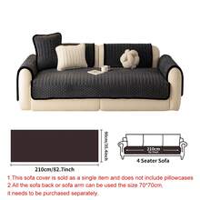 1 tấm bọc ghế sofa dày dặn, màu trơn, viền nhung trắng, thân thiện với thú cưng, có thể giặt máy, phù hợp với sofa 1-4 chỗ ngồi - Tấm lót sofa trang trí phòng khách, phòng ngủ, văn phòng và nhà cửa - Nhiều màu - Xem 30