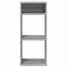 Bibliothèque vidaXL Gris Sonoma 34x31x80 cm Matériau à base de bois - Gris - Voir 4