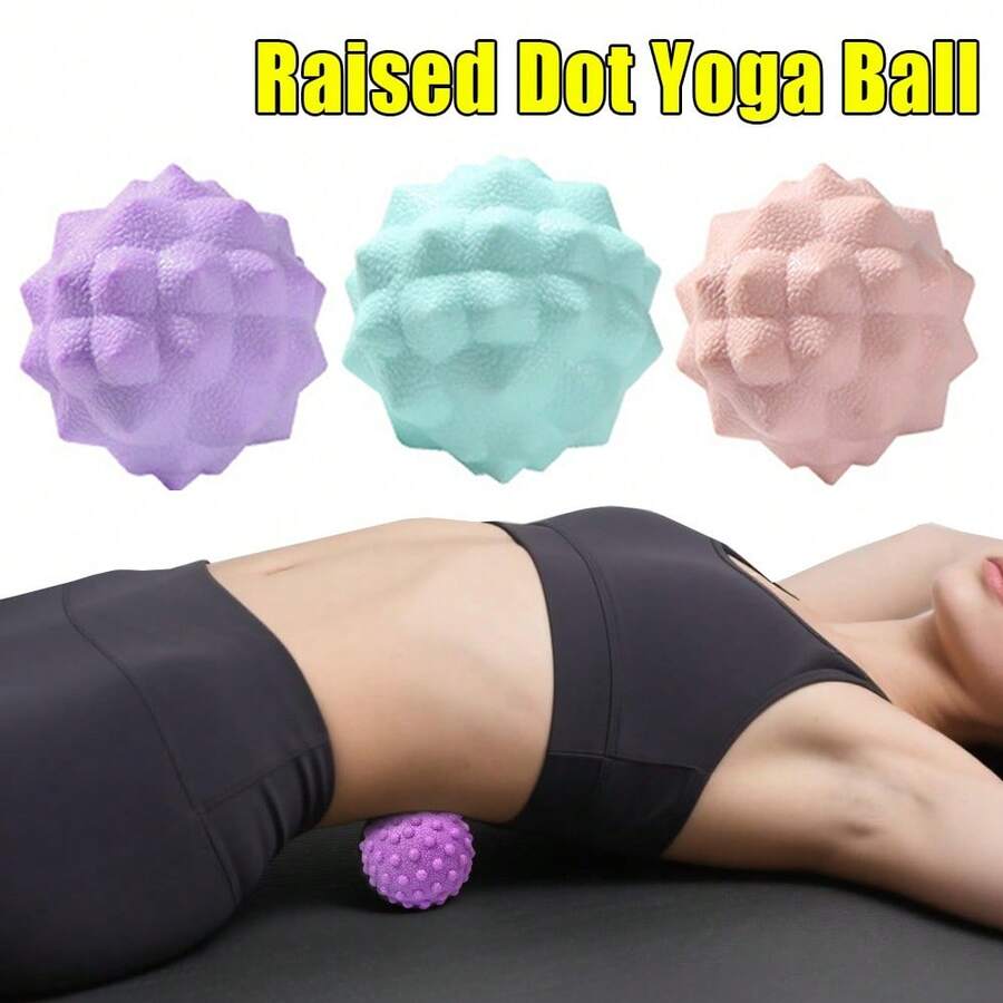 3D Floating Massage Ball Peanut Shaped Muscle Massage Roller, Suitable For Hand, Shoulder, Neck, Foot Massage, Yoga