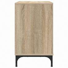 vidaXL Nachttisch Sonoma-Eiche 63,5 x 36 x 61 cm Holzwerkstoff - Braun - Übersicht 7