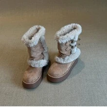 Women Snow Boots - Black - View 7