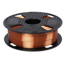 Filamento PLA Seda Oro 1.75 mm 1KG Impresora 3D Pilament Metal brillante PLA metálico Filamento de oro PLA Material de impresión 3D CC3D Silk Gold Filament - Cobre de seda. - Ver 3