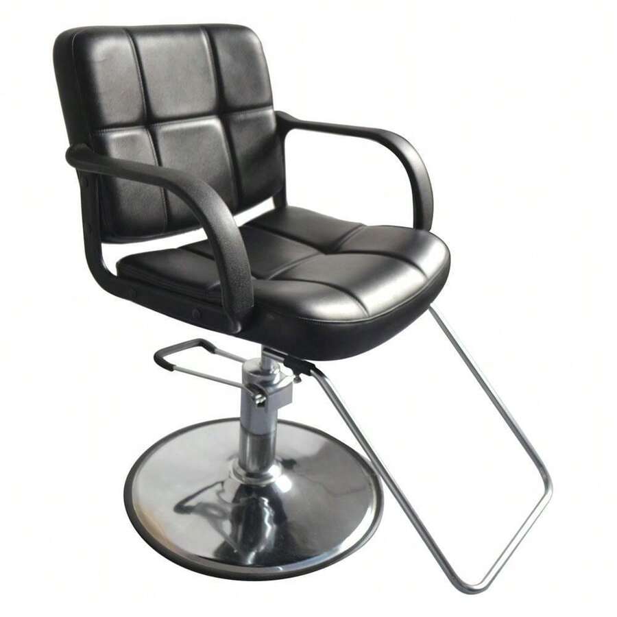 Hydraulic Recline Barber Chair With Adjustable Height For Salon Spa Hair Styling - Default - View 1