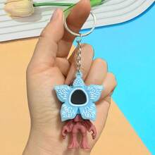 1pc Cartoon Flower Man Keychain, Unique Design, Can Be Used As Backpack Decoration, Pendant, Random Style, Suitable As New Year, Valentine's Day Or Easter Gift - Multicolor - View 7