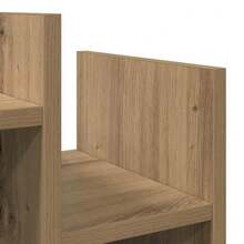 Aparador vidaXL Artisan Oak 60 x 26 x 60 cm Material à base de madeira - Castanho - Ver 6