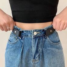 Đai lưng thun co giãn, có thể điều chỉnh, thiết kế không khóa, unisex, đai thun vô hình, đai định hình vóc dáng - Thoải mái không khóa, độ co giãn có thể điều chỉnh, hoàn hảo cho quần jeans và quần tây thường ngày - Tôn lên đường cong cơ thể, đai thun kiểu cổ điển - Thiết kế không khóa, vừa vặn vô hình, unisex, độ co giãn thoải mái, một cỡ - Nhiều màu - Xem 4