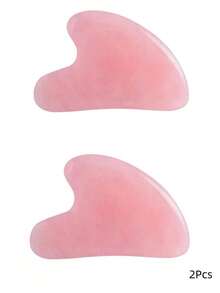 Jade Gua Sha Facial Care Set, Includes Facial Roller And Gua Sha Board, Effectively Relieves Puffiness And Redness, Suitable For Both Men And Women - Multicolor - View 31