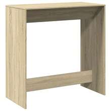 Table de bar vidaXL Chêne Sonoma 102x50x103,5 cm Matériau à base de bois - Tabac - Voir 3