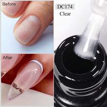 Mtssii 7ml Milky White Quick Extension Gel Nail Polish Nude Pink Clear Construct Hard Builder Gel For Nails Semi Permanent Acrylic Extension Nail Art Varnish Nail Strengthening Gel - 無色 - 查看 2