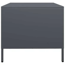 Tavolino vidaXL Antracite 68,5x50x43,5 cm Acciaio laminato a freddo - Grigio - Visualizzare 7