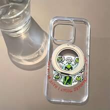 Funda para teléfono con diseño de  Emotions, compatible con teléfonos ,  17,  16 Pro Max,  15 Pro Max,  13 y  12. Fabricada en TPU, ofrece protección contra golpes y caídas. Perfecta para alegrar las fiestas, animar a los amigos y regalar a familiares y seres queridos. - transparente - Ver 1
