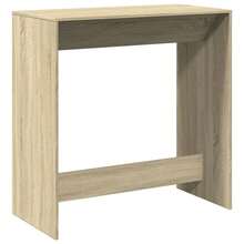 Table de bar vidaXL Chêne Sonoma 102x50x103,5 cm Matériau à base de bois - Tabac - Voir 6