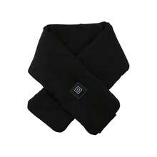 Unisex USB Heated Scarf, 100% Polyester Knit, 3 Heat Settings, Washable, Portable Electric Neck Warmer For Winter, Suitable For All Seasons - Multicolor - View 8