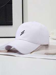 1pc Geometric Pattern Print Casual Baseball Cap, Versatile Vintage Style, Adjustable Size, Lightweight Sun Protection, Suitable For General Occasions - Multicolor - View 5