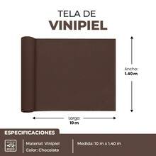 VINILMAX Fabric - Chocolate Brown - View 4