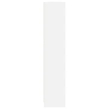 Estante vidaXL Branca 57x28,5x107,5 cm Material à base de madeira - Branco - Ver 5
