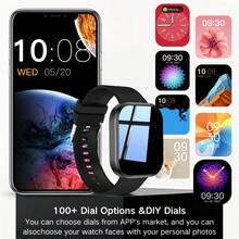 Smart Watch, Wireless Calling /Dial, Multi -Sport Mode, Calling Reminder And Rejection,Information Reminder,SMS Reminder,For IPhone/Andriod - Multicolor - View 5