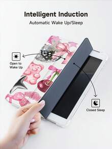 Ayotu 1 pièce Étui de tablette et de liseuse électronique Kindle avec motif cerise. Compatible avec iPad 10e génération, iPad 11/Air 4e/Air 7e/9,7 pouces, Galaxy Tab A9 Plus, Kindle (11e génération-sortie 2024)(6 pouces), Kindle Paperwhite 12e génération 2024. Cadeau de fête idéal, motif élégant et simple. - Multicolore - Voir 5