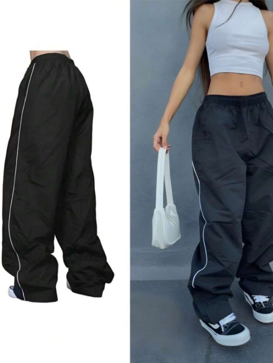 Women Sports Pants - Black - View 1