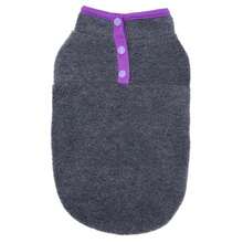 Ropa de lana para perros pequeños, chaleco cálido para cachorros y gatos, chaqueta de Bulldog Francés Shih Tzu Chihuahua, abrigos de Pug, primavera y otoño - 1 pieza rosa morada roja - Ver 1