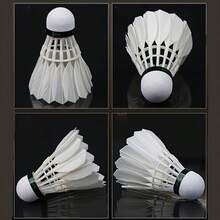 25 Tubes 300 PCS Badminton Shuttlecocks D1 Goose Feather Shuttlecocks 3 IN 1 For Professional Training & Match Play - 25 Tubes - 查看 4