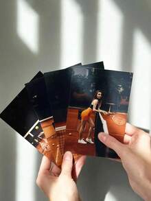 1/5/10pcs Customized - Best Quality Photo Prints - 4x6 Inch 5x7 Inch And Square Prints, Capture Your Unforgettable Moments, Personalized Photo Booth, Customized Photo Booth Prints, Personalized Photo Booth Prints, Wedding Photo Booth Cards, Perfect For Holiday Decor - Multicolor - View 4