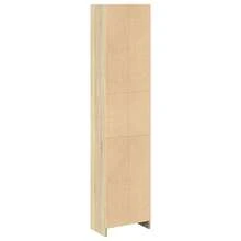 Estante vidaXL Sonoma Oak 40x24x176 cm Material à base de madeira - Castanho - Ver 6