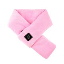Unisex USB Heated Scarf, 100% Polyester Knit, 3 Heat Settings, Washable, Portable Electric Neck Warmer For Winter, Suitable For All Seasons - Multicolor - View 29