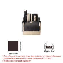 1 tấm bọc ghế sofa dày dặn, màu trơn, viền nhung trắng, thân thiện với thú cưng, có thể giặt máy, phù hợp với sofa 1-4 chỗ ngồi - Tấm lót sofa trang trí phòng khách, phòng ngủ, văn phòng và nhà cửa - Nhiều màu - Xem 21