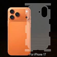 ZYSHI واقي شاشة خلفي بتغطية كاملة، متوافق مع Apple 17 Pro Max و 17 Air و 17 Pro Max، فيلم هيدروجيل ذاتي الشفاء خلال 48 ساعة، خالي من الفقاعات ومقاوم للخدش - شفاف - مشاهدة 10