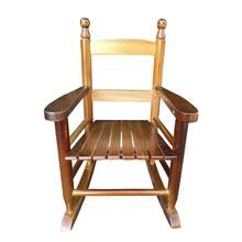 Red Rocking Chair For Children - Indoor Or Outdoor - Suitable For Children - Durable RR GPXF - Oak + Solid Wood - View 3