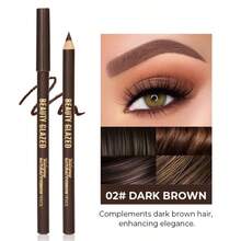 beauty glazed 12pcs Eyebrow & Eyeliner Pencil Set - Waterproof & Smudge-Proof Eyebrow Pencil - Long-Lasting Makeup Effect, Precise Eyebrow Shaping - B組 - 查看 3