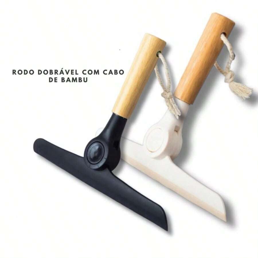 Luxury Bamboo Handle Sink Squeegee - Multipurpose Sink Squeegee (GRAY AND WHITE) - ngẫu nhiên - Xem 1