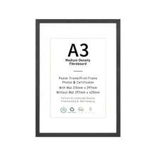 1/3pcs Photo Frame Set, A3/A4/30x40cm Size, Desktop Poster Frame, Certificate Frame, Wooden Frame Set, Can Be Wall-Mounted (Horizontal Or Vertical), Ideal For Displaying Posters, Photos, Artworks And Pictures. - Multicolor - View 20