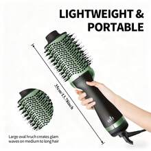 Hair Dryer Brush Blow Dryer In One, Upgraded 4 In 1 Hair Dryer And Styler Volumizer With Negative Ion Hot Air Hair Straightener Brush, Frizz-Free Styling - Ideal For All Hair Types (Straightening, Curling, Voluminous Waves) - Salon & Home Use - Xem 2