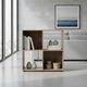 Ecommerc3 MOBLEKIT | Modular Wooden Shelves With Different Compartments And Door Options, Bookcases And Storage Furniture For Bedroom, Kitchen Or Entryway - Oak - 4 Comp | 60*29.7*60cm - View 2