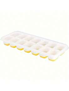 1 Piece 24/14-Cavity Ice Tray Mold With Transparent Lid, Silicone Maker, Easy Release Stackable Ice Mold, Suitable For Summer Drinks And Freezing, Perfect For Kitchen, Parties, And Home Use - Multicolor - View 10