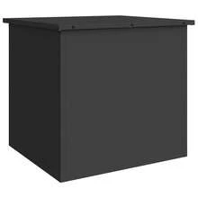 Coffre de rangement extérieur vidaXL avec mémoire, noir, 55 x 50,5 x 50 cm, acier - Noir - Voir 3